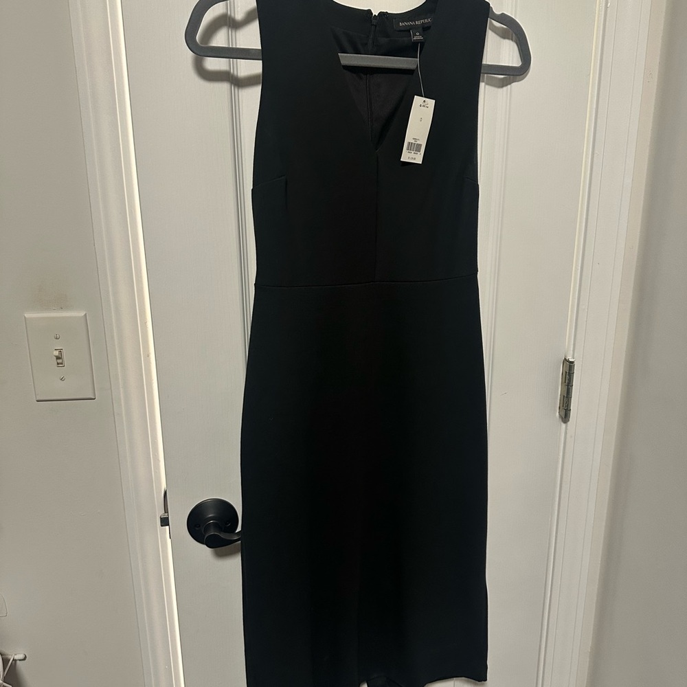 Banana Republic Black Sleeveless Dress